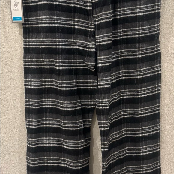Beverly Hills Polo Club Men’s Large Flannel Lounge Pants BLK/Gry/WHT Sleepwear - Picture 4 of 7